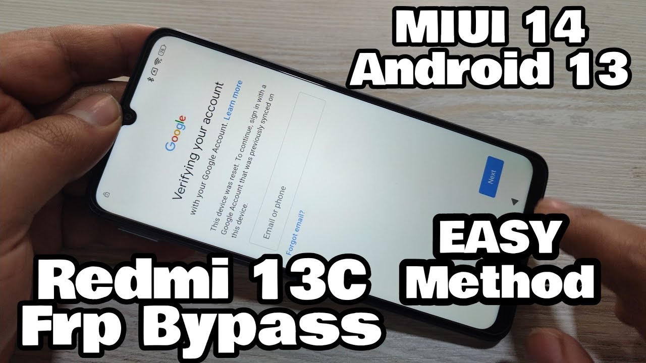 Redmi 13C FRP Bypass MIUI 14 Without PC | Xiaomi Redmi Redmi 13C FRP Bypass MIUI 14 Without PC | Xiaomi Redmi