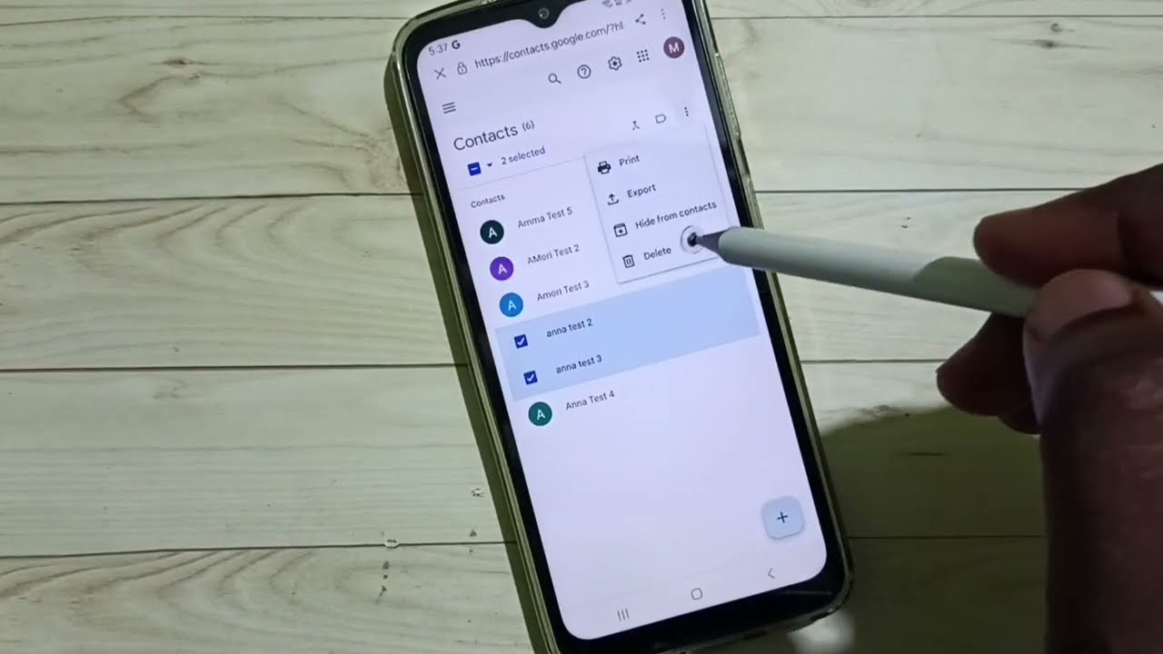 Samsung Galaxy M14 5G | How to Delete Contacts Samsung Galaxy M14 5G | How to Delete Contacts