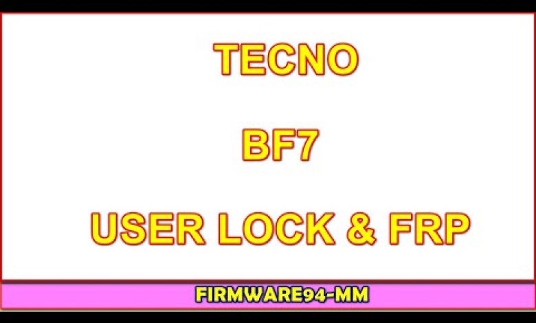 Tecno BF7 _Mediatek_ User Lock & Frp Remove By AMT Tool Tecno BF7 _Mediatek_ User Lock & Frp Remove By AMT Tool