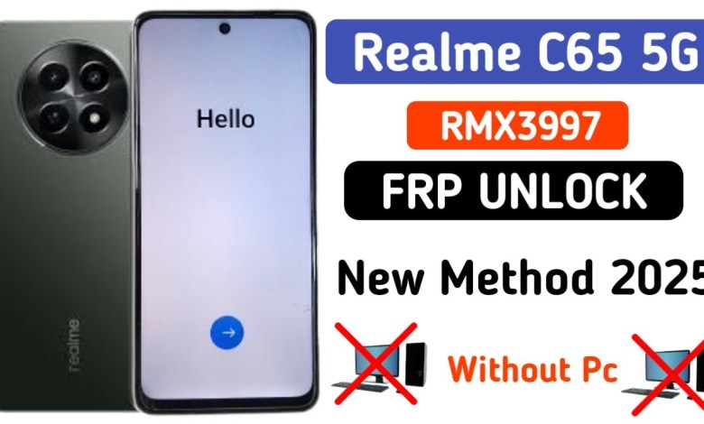 Unlocking Secrets: Bypass FRP on Realme C65 5G (RMX3997) Running Android 14/15! Unlocking Secrets: Bypass FRP on Realme C65 5G (RMX3997) Running Android 14/15!