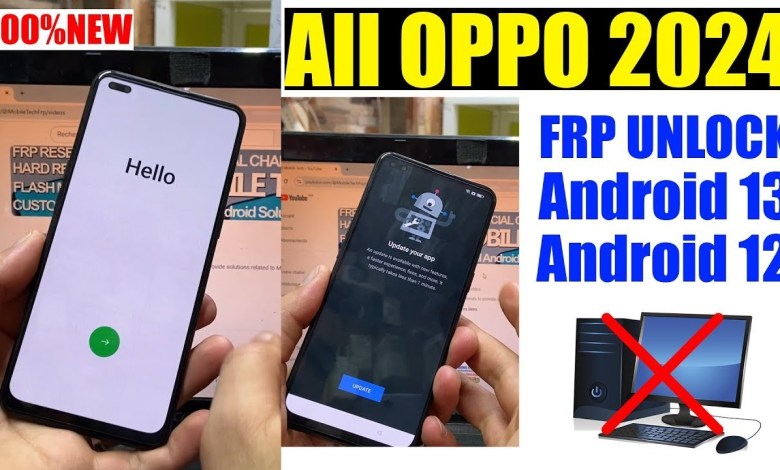 All Oppo FRP Bypass Android 13 14 Update New Trick All Oppo FRP Bypass Android 13 14 Update New Trick