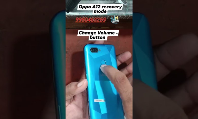 Oppo A12 Recovery Mode #allmobilerepair #smartphone Oppo A12 Recovery Mode #allmobilerepair #smartphone