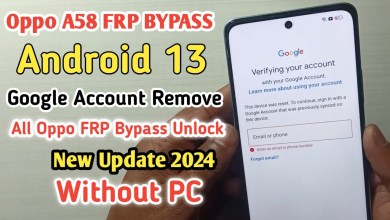Oppo A58 FRP Bypass Android 13 (Reset Option Not Oppo A58 FRP Bypass Android 13 (Reset Option Not