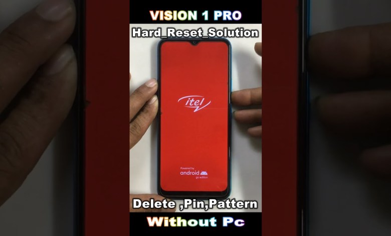 How to Unlock Itel Vision 1 Pro Phone if Forgot How to Unlock Itel Vision 1 Pro Phone if Forgot