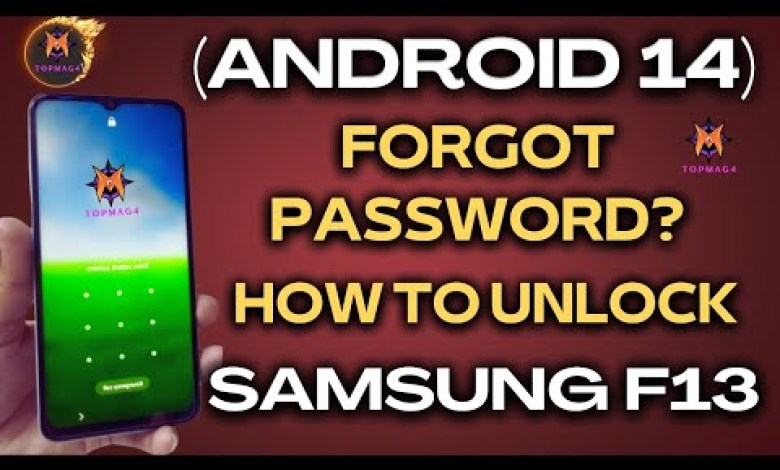 Unlock Your Samsung F13: Easy Hard Reset & Unlock Your Samsung F13: Easy Hard Reset &