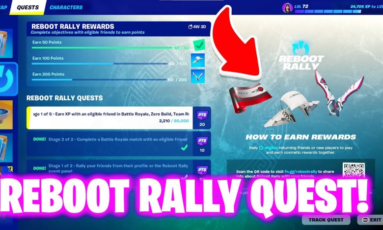 How To Complete Reboot Rally Quests in Fortnite Chapter How To Complete Reboot Rally Quests in Fortnite Chapter