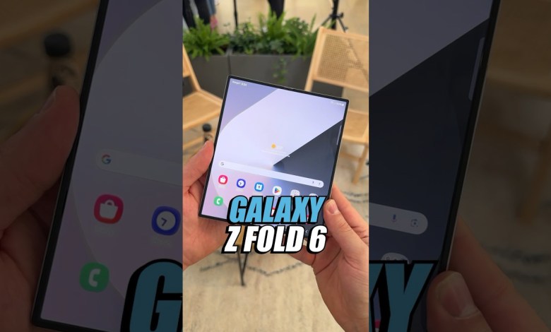 NEW GALAXY Z FOLD 6! The foldable from #SAMSUNG! NEW GALAXY Z FOLD 6! The foldable from #SAMSUNG!