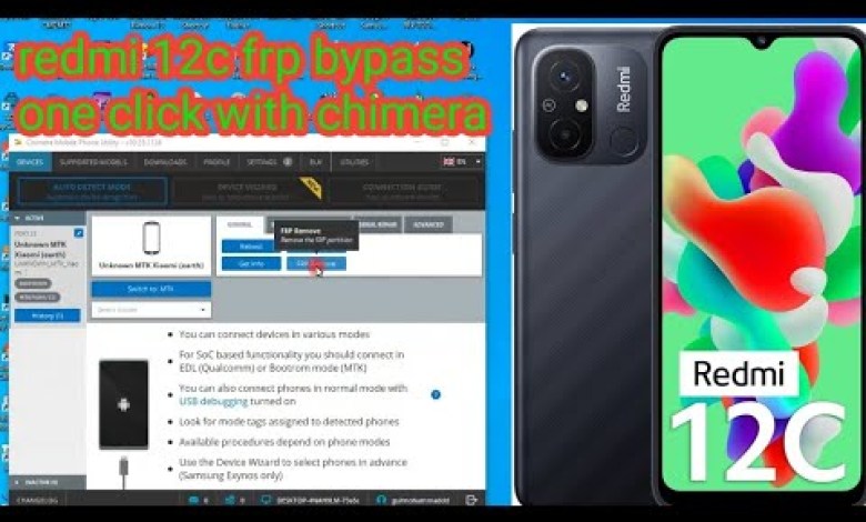 redmi 12c frp bypass one click with chimera redmi 12c frp bypass one click with chimera