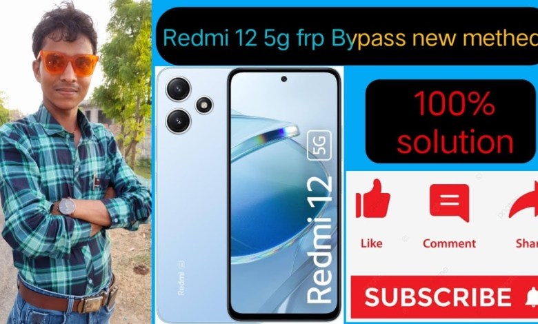 Redmi 12 5g frp Bypass new methed Redmi 12 5g frp Bypass new methed