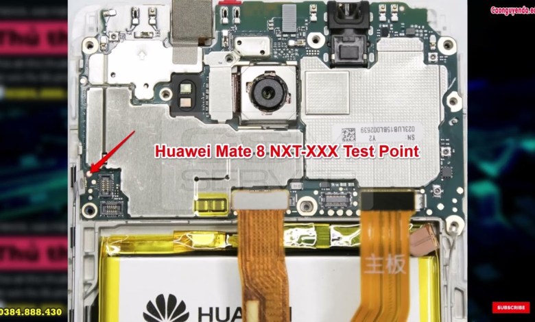 Huawei Mate 8 NXT-XXX Test Point Huawei Mate 8 NXT-XXX Test Point