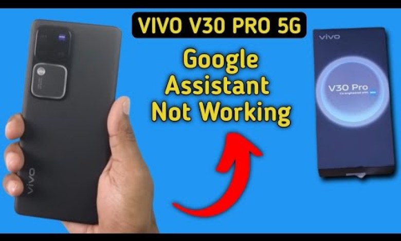Vivo v30 Pro Google assistant not working, how to fix Vivo v30 Pro Google assistant not working, how to fix
