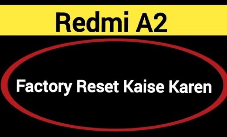 How to erase all data without frp lock, Redmi A2 me How to erase all data without frp lock, Redmi A2 me