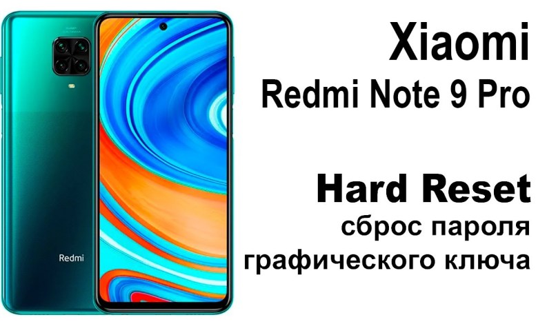 Xiaomi Redmi Note 9 Pro. Reset pattern key or Xiaomi Redmi Note 9 Pro. Reset pattern key or