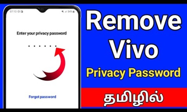 How To Unlock Privacy Password In Vivo/Vivo Privacy How To Unlock Privacy Password In Vivo/Vivo Privacy