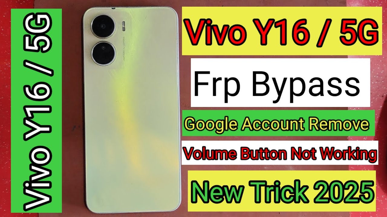 How to Bypass Frp on Vivo Y16 in 2025 – Discover Why Settings Won’t Open! How to Bypass Frp on Vivo Y16 in 2025 – Discover Why Settings Won’t Open!