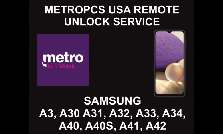 MetroPCS USA Remote Unlock Service, Samsung A30, A31, MetroPCS USA Remote Unlock Service, Samsung A30, A31,