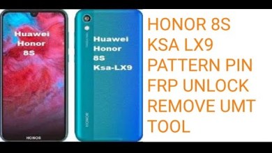 Honor 8S KSE LX9 pattern pin frp unlock remove umt tool Honor 8S KSE LX9 pattern pin frp unlock remove umt tool