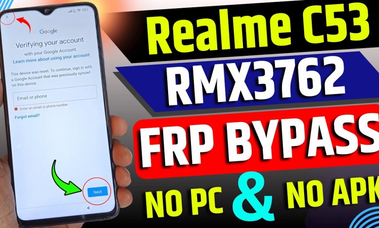 Discover How to Bypass Google Account on Realme C53 RMX3762 Discover How to Bypass Google Account on Realme C53 RMX3762