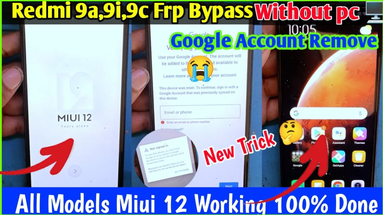 Curious about how to bypass FRP on Redmi 9a without a PC in MIUI 12? Curious about how to bypass FRP on Redmi 9a without a PC in MIUI 12?