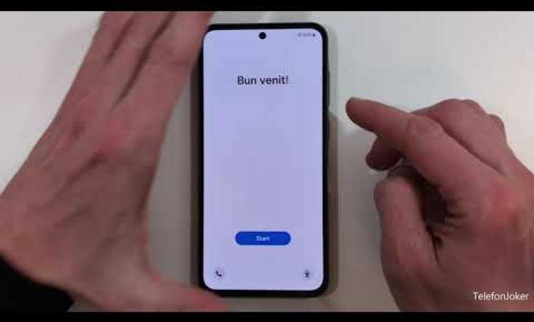 Samsung Galaxy A55 5G: initial setup and Samsung Galaxy A55 5G: initial setup and