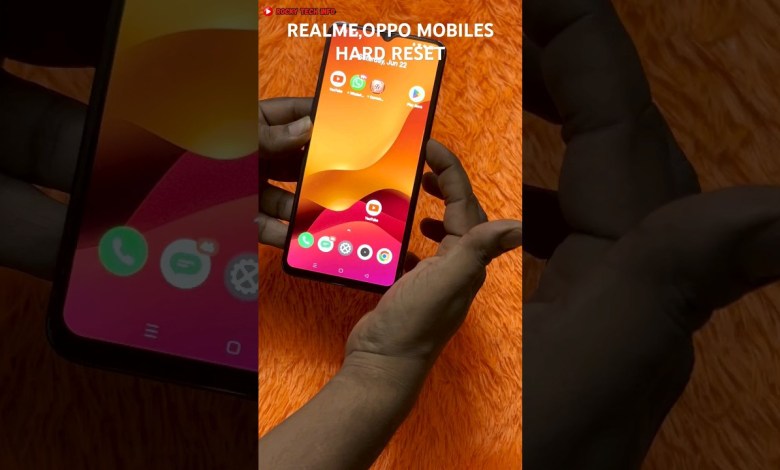 How to Hard Reset Realme,oppo Mobiles? #techinfotips How to Hard Reset Realme,oppo Mobiles? #techinfotips