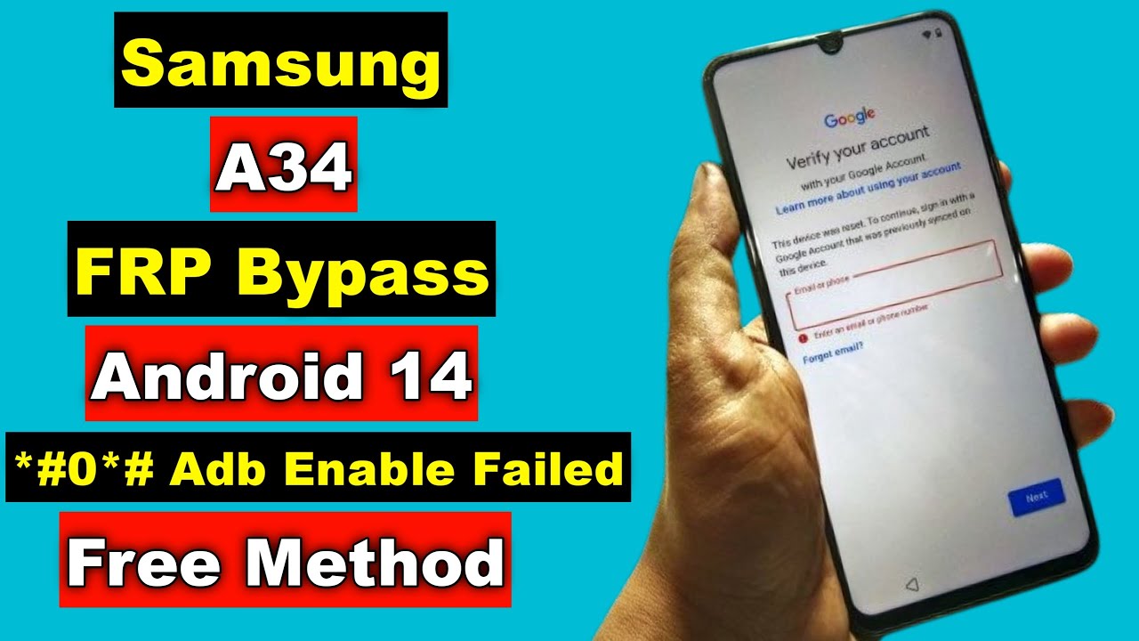 Samsung A34 5G FRP Bypass Android 14 | Samsung A34 Samsung A34 5G FRP Bypass Android 14 | Samsung A34