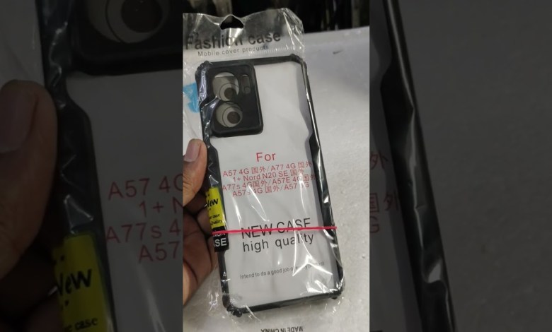 OppA57 4G transparent back cover unboxing #model #viral OppA57 4G transparent back cover unboxing #model #viral