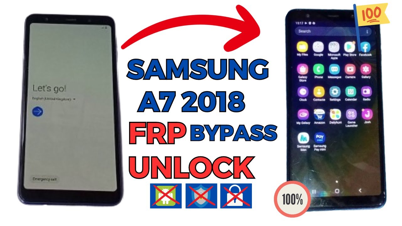Samsung A7 2018 | Bypass Google Account Full FRP Samsung A7 2018 | Bypass Google Account Full FRP