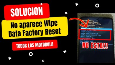 SOLUTION Wipe Data Factory Reset does not appear in the SOLUTION Wipe Data Factory Reset does not appear in the