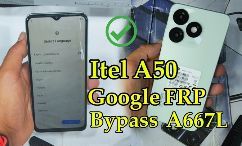 itel A50 Google FRP Bypass Without Pc itel A667L itel A50 Google FRP Bypass Without Pc itel A667L