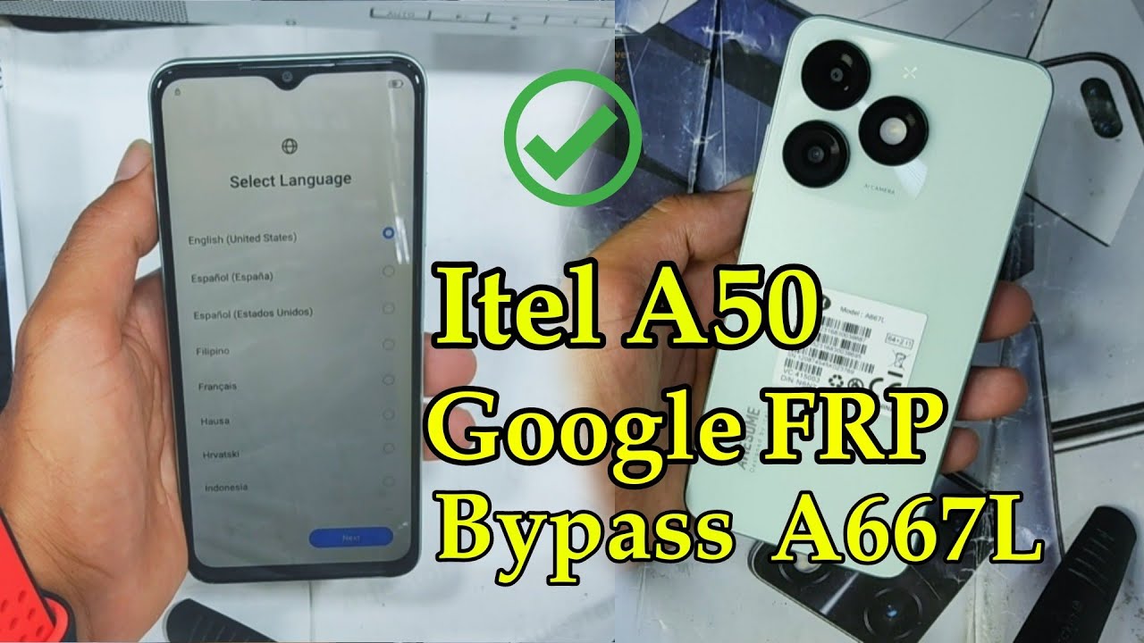 itel A50 Google FRP Bypass Without Pc itel A667L itel A50 Google FRP Bypass Without Pc itel A667L