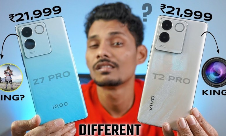 Vivo T2 Pro vs IQOO Z7 Pro // different Phones ? // Vivo T2 Pro vs IQOO Z7 Pro // different Phones ? //