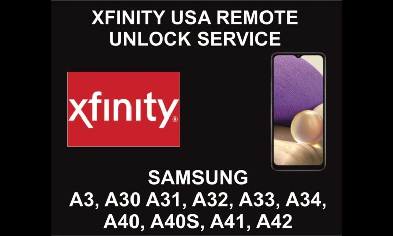 Xfinity USA Samsung Unlock Service, Samsung A30, A32, Xfinity USA Samsung Unlock Service, Samsung A30, A32,