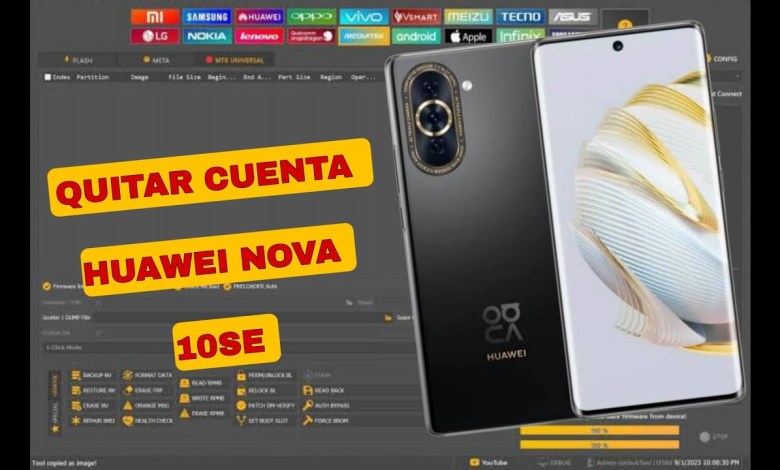 Huawei Nova 10SE Remove Google Account (FRP) UnlockTool Huawei Nova 10SE Remove Google Account (FRP) UnlockTool