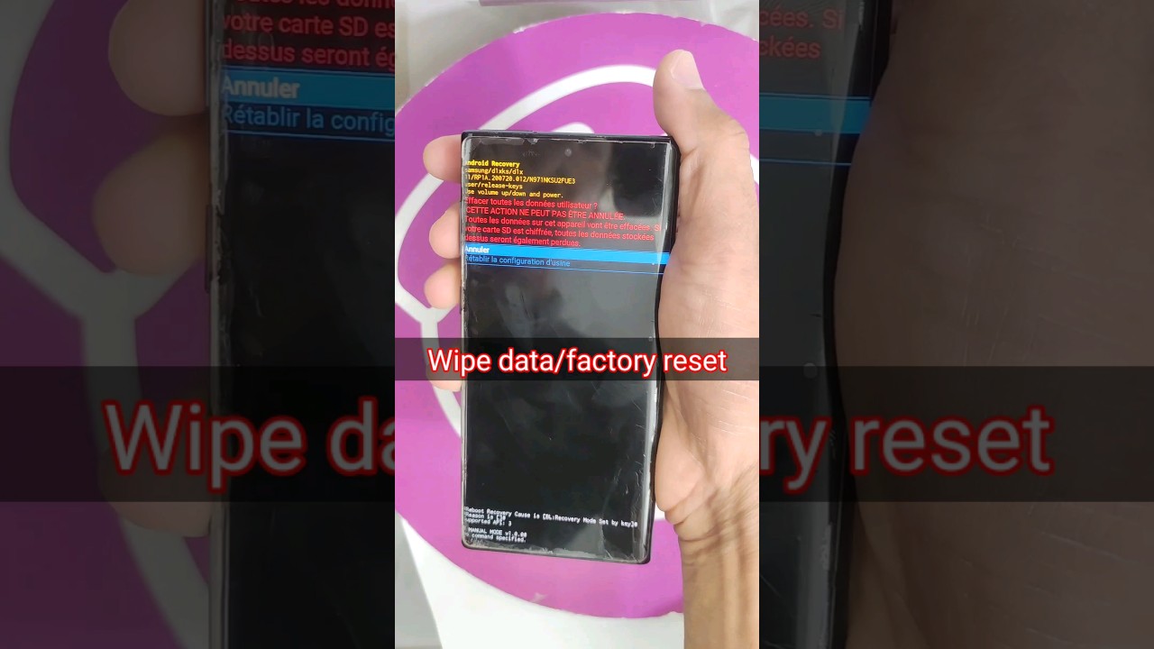 Galaxy Note 10 5G (N971N) Hard Reset – Unlock Password Galaxy Note 10 5G (N971N) Hard Reset – Unlock Password