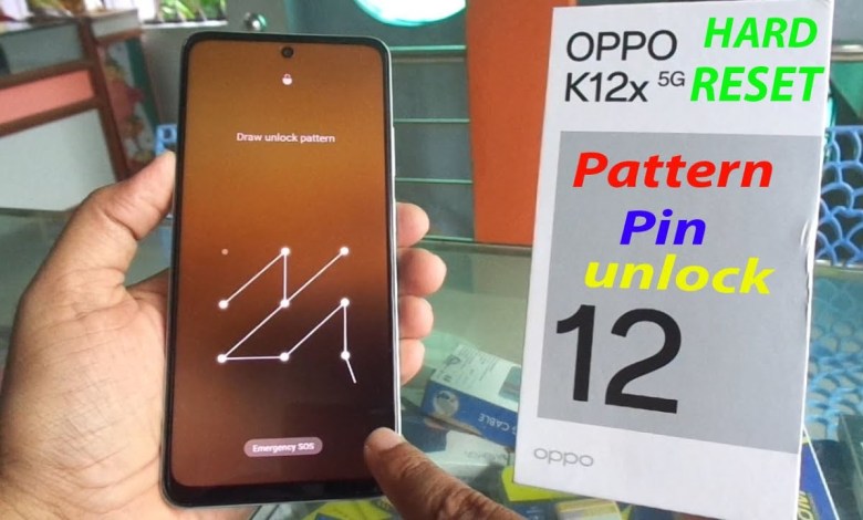 OPPO K12x 5G Pattern Pin unlock and hard reset 100%. OPPO K12x 5G Pattern Pin unlock and hard reset 100%.
