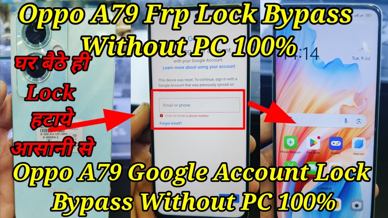 Oppo A79 5G Frp Lock Bypass Without PC/Oppo A79 Google Oppo A79 5G Frp Lock Bypass Without PC/Oppo A79 Google