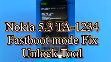 Nokia TA-1234 Fastboot mode Fix (Nokia 5.3) Nokia TA-1234 Fastboot mode Fix (Nokia 5.3)