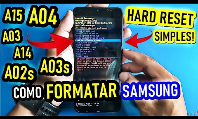 HOW TO FORMAT (HARD RESET) Samsung A02s, A02, A03, A04, HOW TO FORMAT (HARD RESET) Samsung A02s, A02, A03, A04,