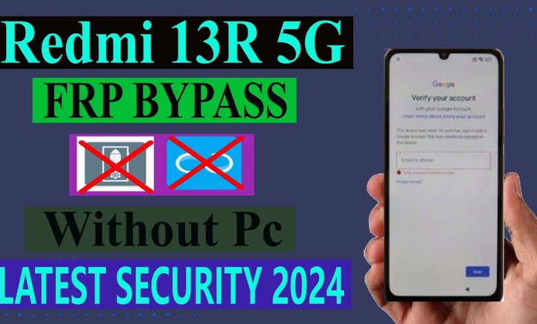 Rdmi 13R 5g Frp Bypass l Android 13/14 l Google Account Rdmi 13R 5g Frp Bypass l Android 13/14 l Google Account