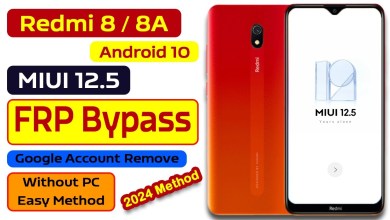Redmi 8 , 8A MIUI 12.5 Android 10 FRP Bypass without PC Redmi 8 , 8A MIUI 12.5 Android 10 FRP Bypass without PC
