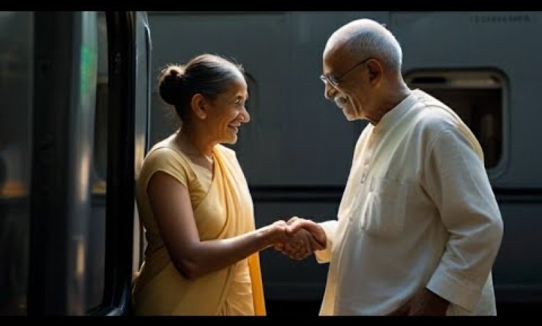 What happened when Mahatma Gandhi sat in the train#para What happened when Mahatma Gandhi sat in the train#para