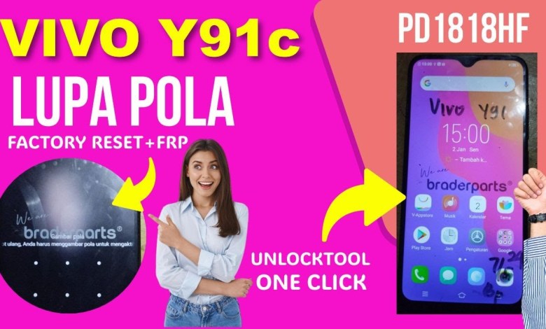 VIVO Y91c Reset Pola Sama FRP VIVO Y91c Reset Pola Sama FRP