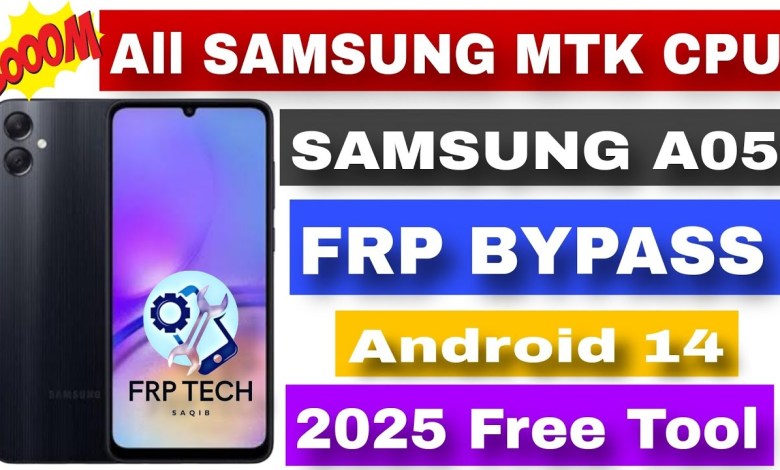 Unlocking Secrets: Bypass Samsung A05 FRP on Android 14 with This 2025 Free Tool! Unlocking Secrets: Bypass Samsung A05 FRP on Android 14 with This 2025 Free Tool!