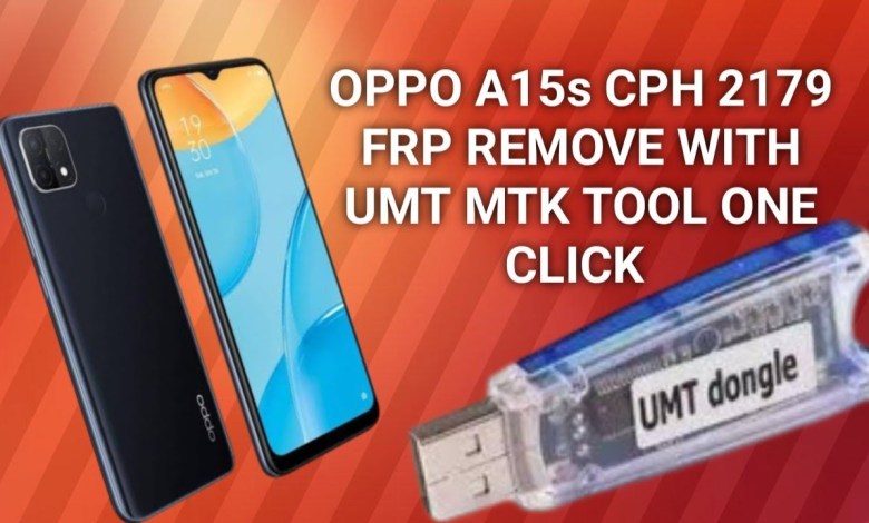 oppo A15s cph 2179 frp remove with umt mtk tool oppo A15s cph 2179 frp remove with umt mtk tool