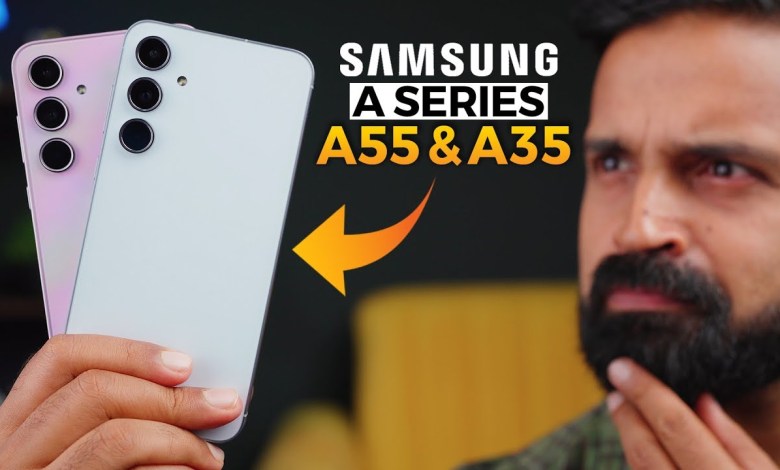 Samsung Galaxy A55 and A35 | Unboxing | Malayalam Samsung Galaxy A55 and A35 | Unboxing | Malayalam