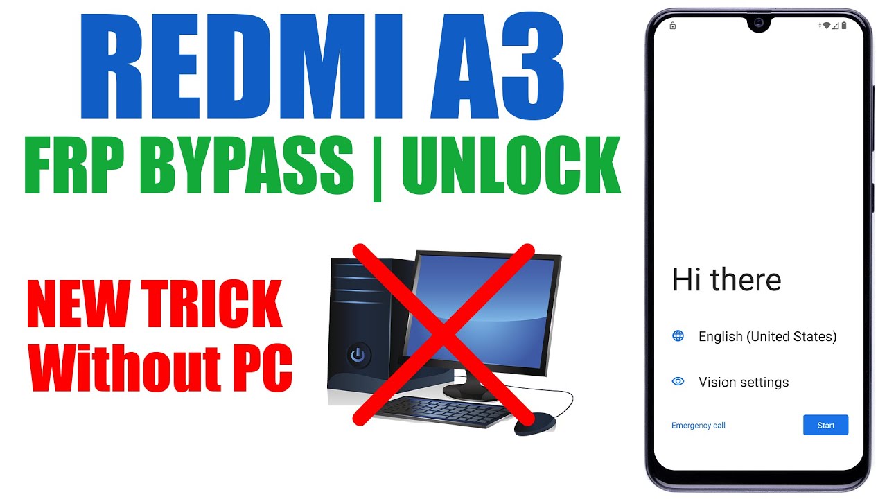 Redmi a3 FRP Bypass – Redmi A3 Google Account Bypass Redmi a3 FRP Bypass – Redmi A3 Google Account Bypass