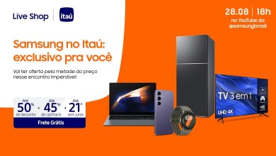 #SamsungLiveShop 08/28 – Samsung at Itaú with 50% #SamsungLiveShop 08/28 – Samsung at Itaú with 50%