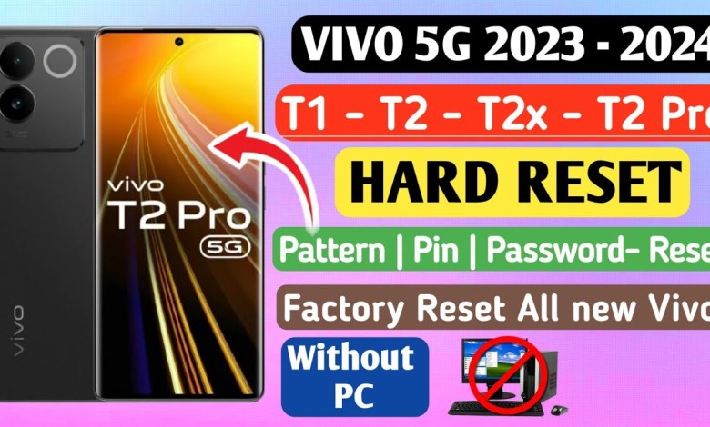 Vivo T2 Pro 5G Hard Reset | All Vivo Pattern | Pin | Vivo T2 Pro 5G Hard Reset | All Vivo Pattern | Pin |