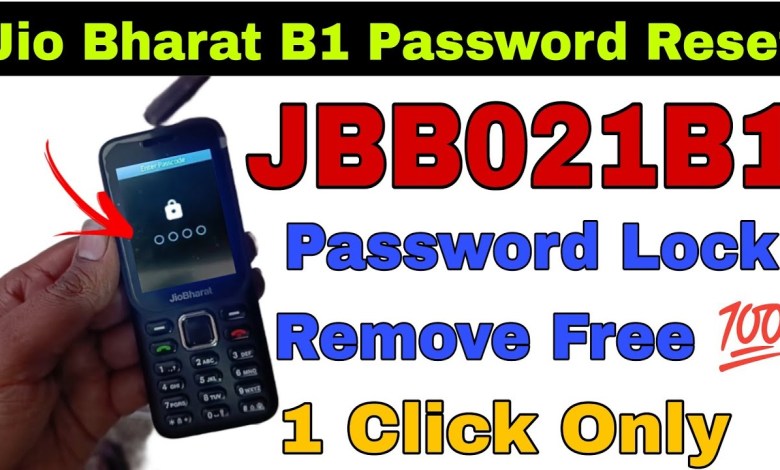 Jio Bharat B1 (JBB021B1) Screen Lock / Phone Lock / Jio Bharat B1 (JBB021B1) Screen Lock / Phone Lock /